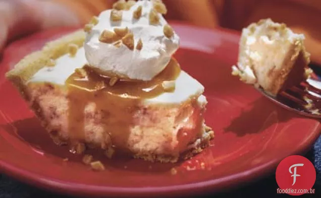 Cheesecake de Pralines e creme
