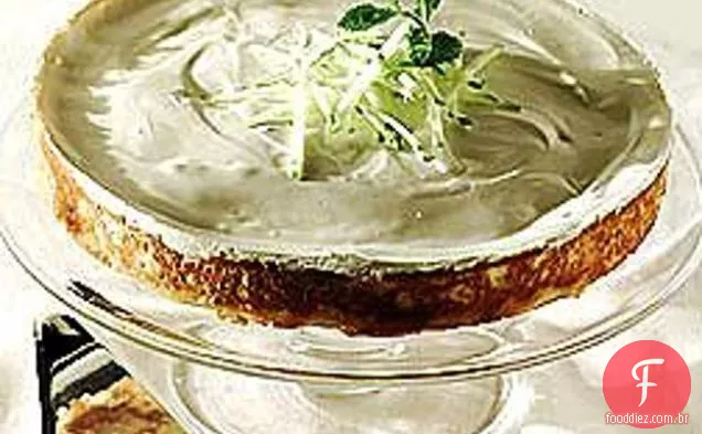 Cheesecake Com Maçãs Caramelizadas