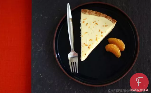 Não Assar Cheesecake De Tangerina