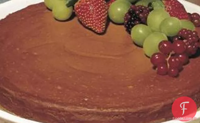 Cheesecake De Iogurte Com Chocolate