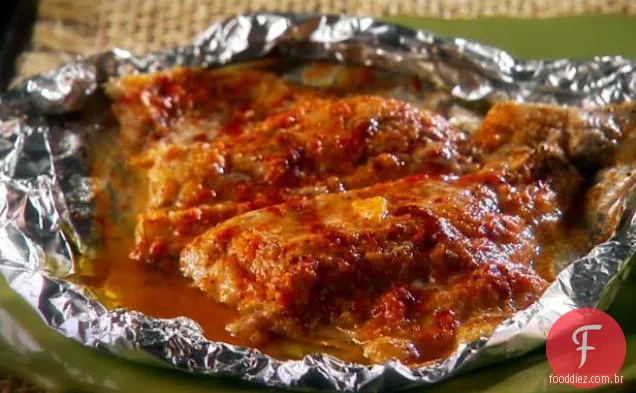 Pargo Inteiro Assado Do Sarandeado-Estilo