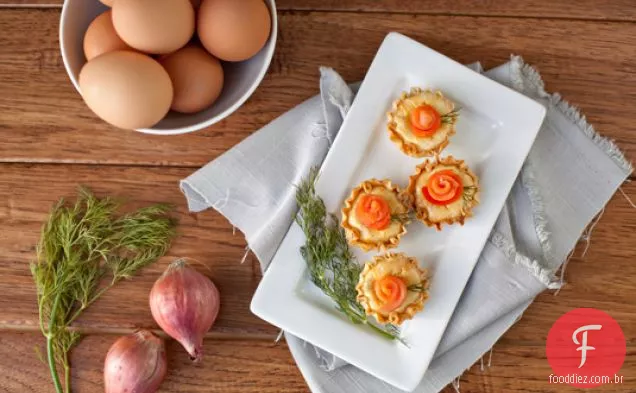 Cheesecakes De Endro Limão Com Lox