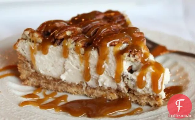Torta De Pecan Cheesecake De Caramelo