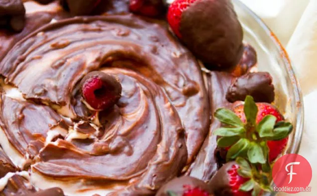 Chocolate Redemoinho Framboesa Cheesecake