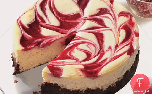 Cranberry Redemoinho Cheesecake