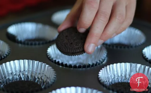 Mini Cheesecakes De Chocolate Frio