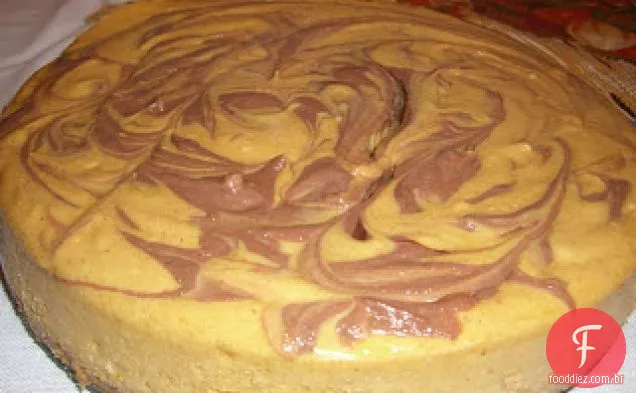Chocolate Com Abóbora Cheesecake Rodado