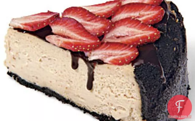 Chocolate Morango Cheesecake