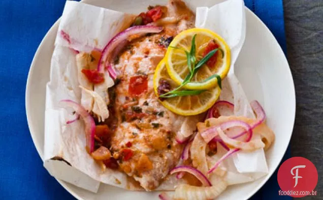Limão Provençal Cozido Snapper