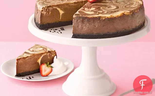 Chocolate Marble Cheesecake