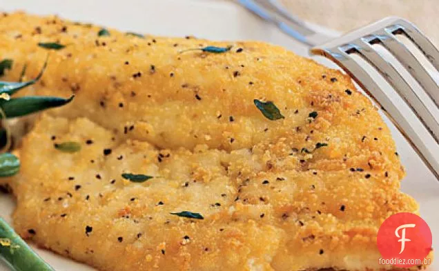 Batata-Crusted Yellowtail Snapper