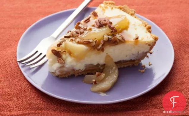 Cheesecake De Maçã Caramelo