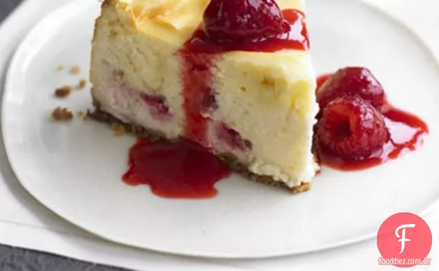 Chocolate Branco E Cheesecake De Framboesa