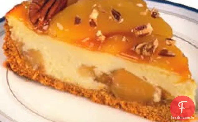 Cheesecake De Maçã Caramelo