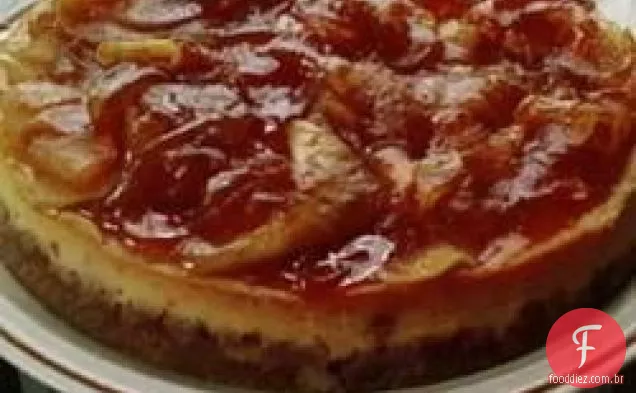 Cheesecake De Maçã Caramelo