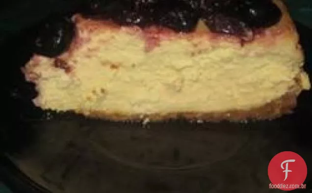 Cheesecake De Amêndoa Sem Crosta