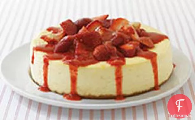 Cheesecake Cremoso De Morango
