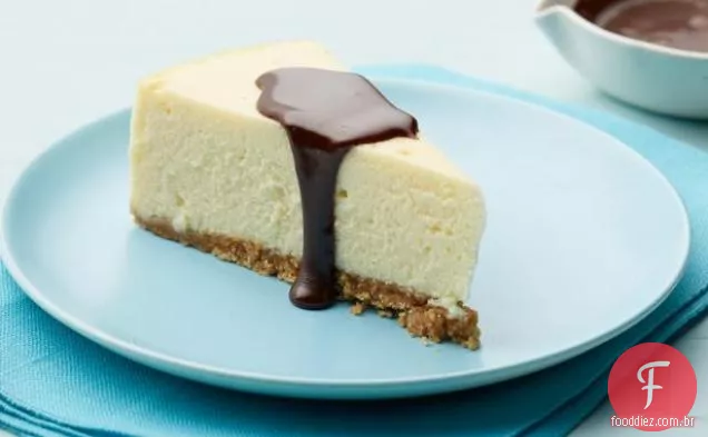 Cheesecake de Mascarpone com crosta de amêndoa