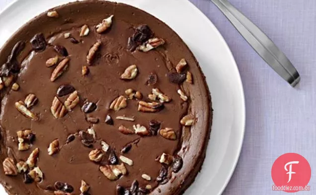 Chocolate-Pecan Cheesecake