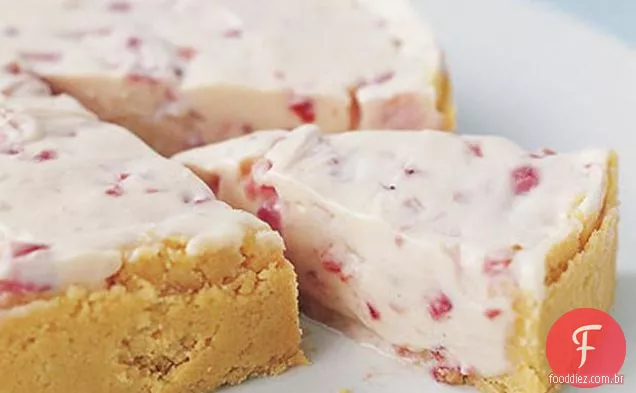 Cheesecake De Morango E Chocolate Branco