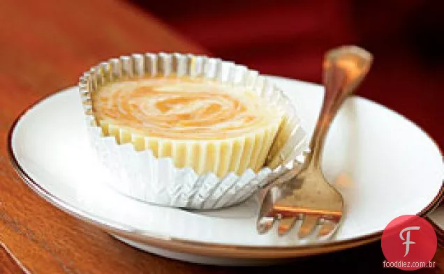 Cheesecakes De Redemoinho De Abóbora
