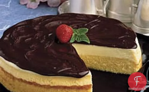 Boston Cream Cheesecake