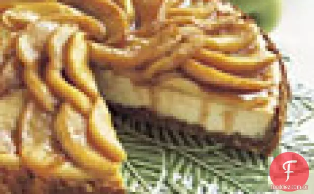 Cheesecake De Maçã E Amêndoa