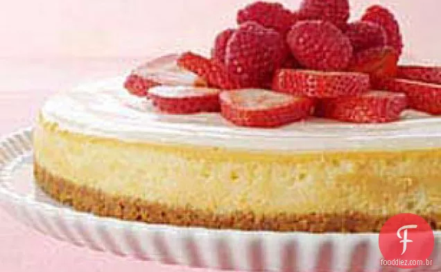 Cheesecake De Baga Em Flor