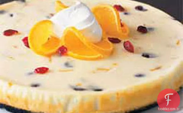 Chocolate Branco-Cheesecake De Cranberry