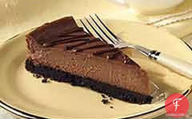 Cheesecake De Chocolate Sedoso