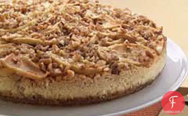 Maçã Deliciosa-Cheesecake De Noz-Pecã