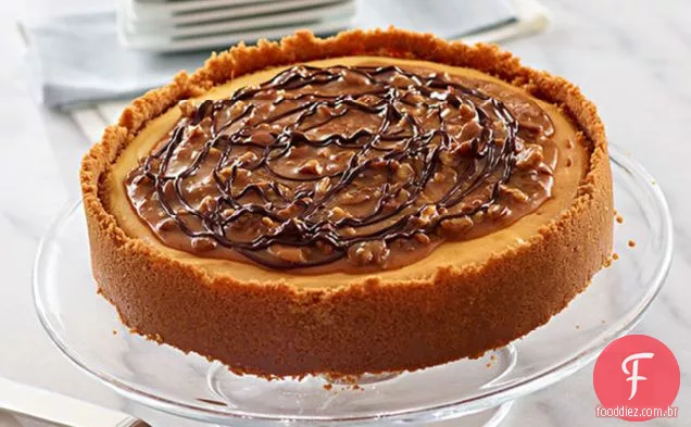Cheesecake Caramelo-Pecã