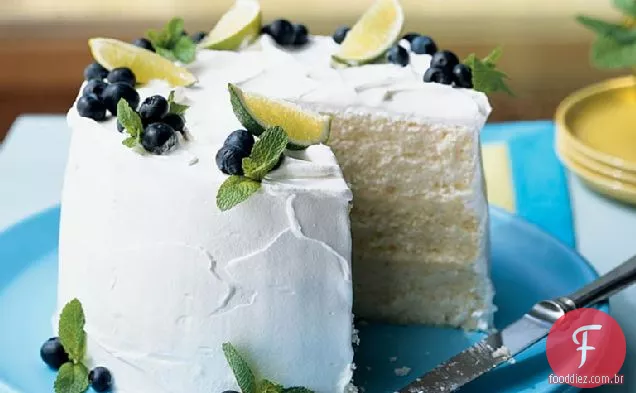 Bolo De Chiffon De Limão Fresco