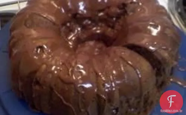 Bolo Fácil Da Libra Da Microplaqueta Do Chocolate