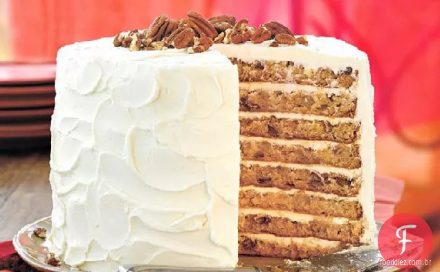Mile - High White Chocolate Hummingbird Cake