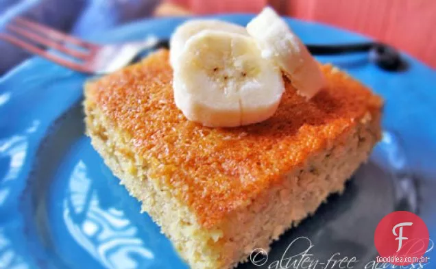 Receita De Bolo De Polenta Com Bananas
