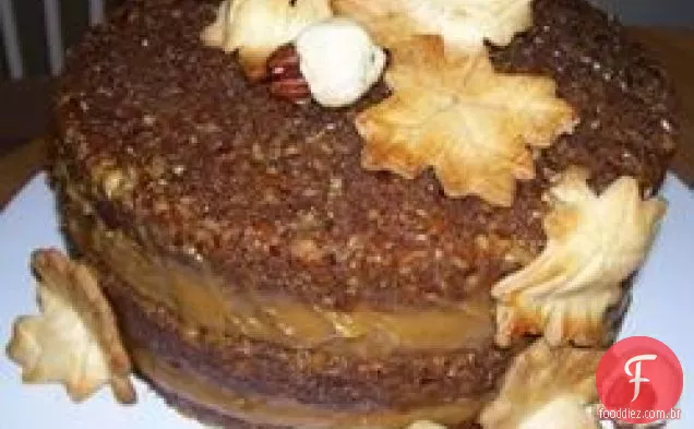 Bolo de torta de noz-pecã III
