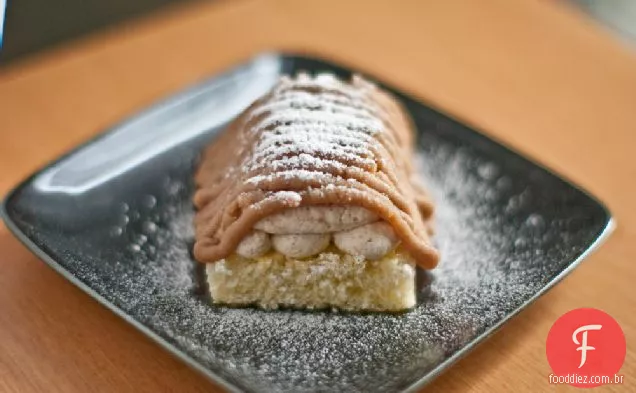 Mont Blanc (bolo de creme de castanha)