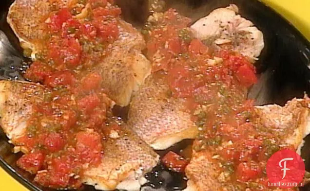 Red Snapper Livornese