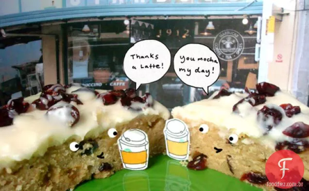 Cakespy: Barras Caseiras De Felicidade De Cranberry Estilo Starbucks