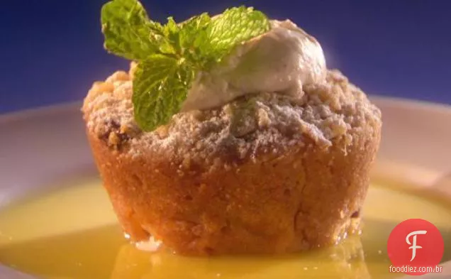 Pudim De Pão Crocante De Maçã