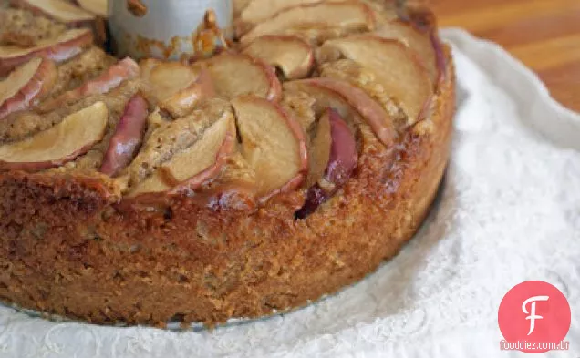 Bolo De Café De Maçã Caramelo