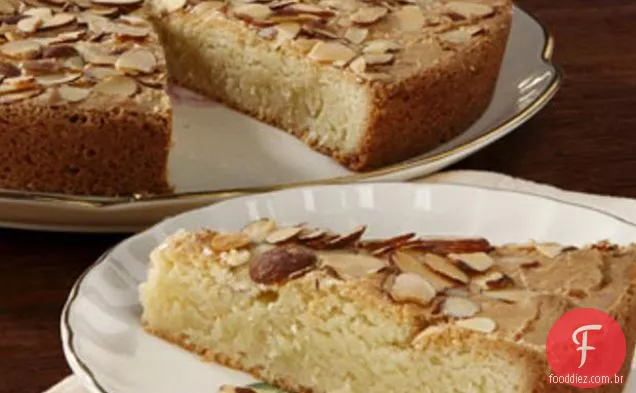 Bolo De Café Frigideira Com Amêndoas