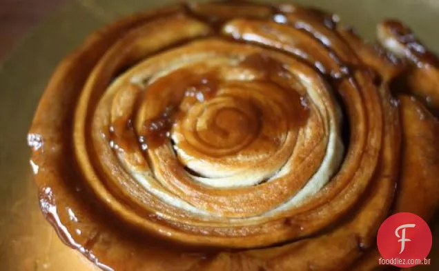 Bolo De Café Em Espiral Butterscotch