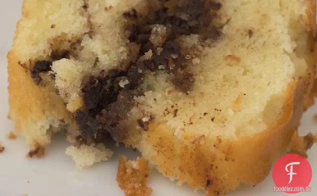 Bolo De Café Com Creme De Leite Com Chocolate E Nozes