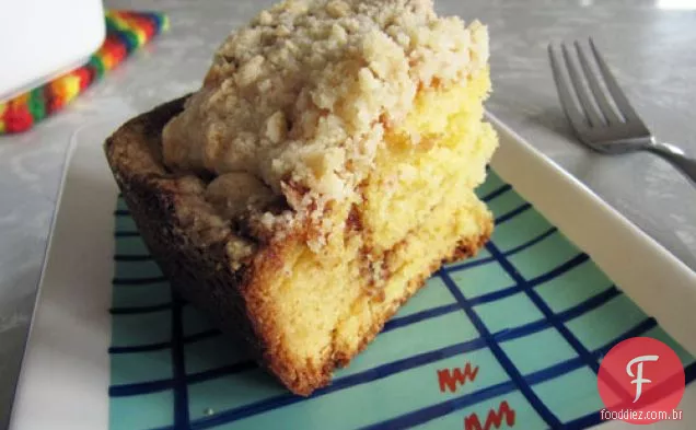 Bolo De Café Com Redemoinho De Canela