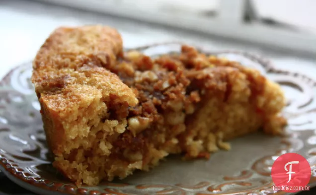 Bolo De Café Crumble De Noz