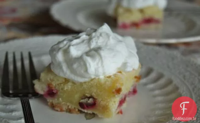 Bolo De Café Fresco Com Cranberry E Limão