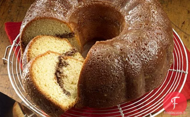 Bolo De Café Com Canela E Noz-Pecã