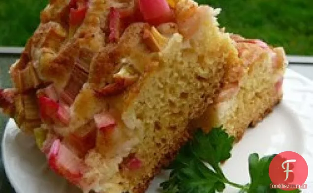 Bolo De Café Ruibarbo